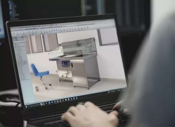 Bureau d'études projets sur-mesure - Isofroid Médical